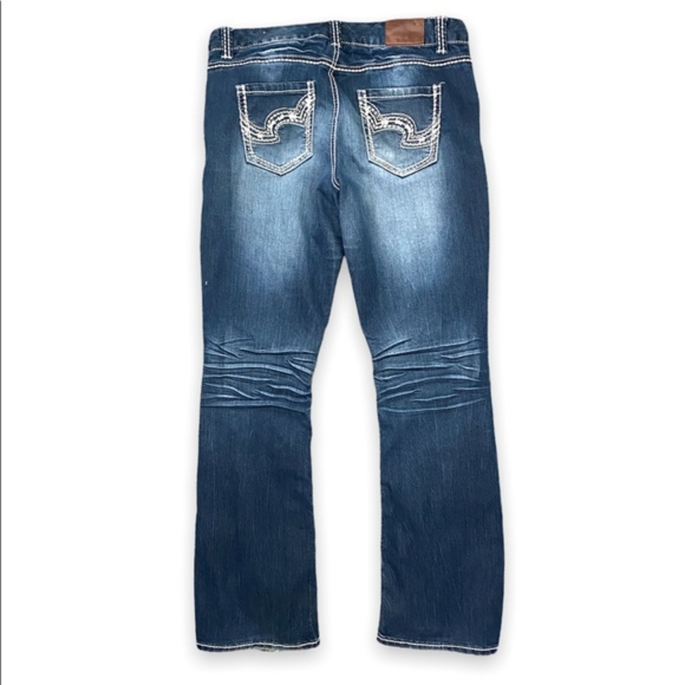 Ladies' Maurice’s Medium Wash Bootcut/Flare Size 11/12